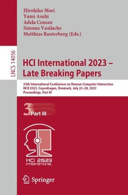 HCI International 2023 - Late Breaking Papers