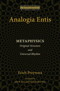 Analogia Entis: Metaphysics