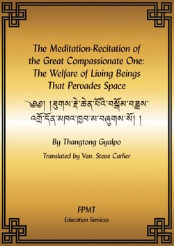 The Welfare of Living Beings That Pervades Space: The Meditation-Recitation of the Great Compassionate One eBook