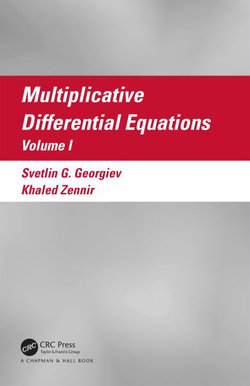 Multiplicative Differential Equations