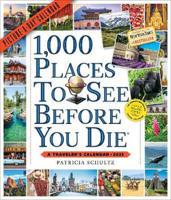 1,000 Places to See Before You Die Picture-A-Day (R) Wall Calendar 2025