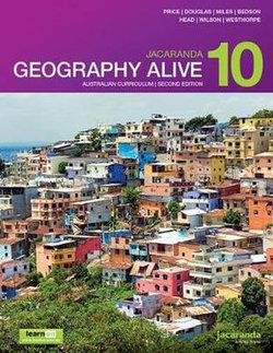 Jacaranda Geography Alive 10 Australian Curriculum 2e LearnON and Print