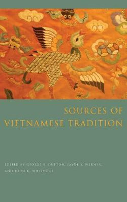 Sources of Vietnamese Tradition