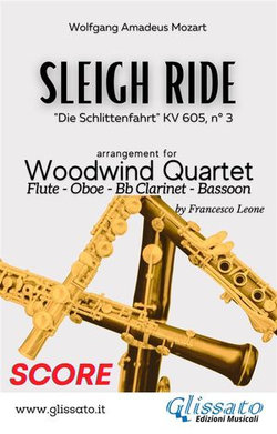 Sleigh Ride - Woodwind Quartet (SCORE)