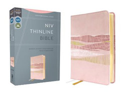 NIV Thinline Bible, Red Letter, Comfort Print [Pink]