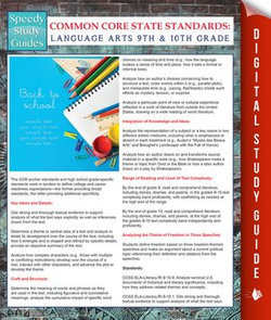 Common Core State Standards: Language Arts 9th And 10Th Grade