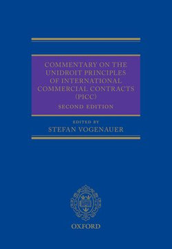 Commentary on the UNIDROIT Principles of International Commercial Contracts (PICC)