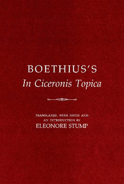 Boethius's "In Ciceronis Topica"