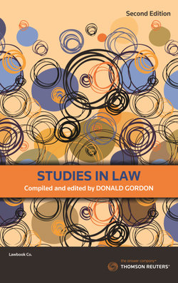 Studies in Law 2ed