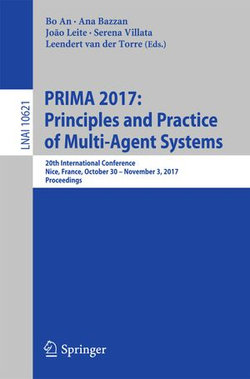 PRIMA 2017: Principles and Practice of Multi-Agent Systems