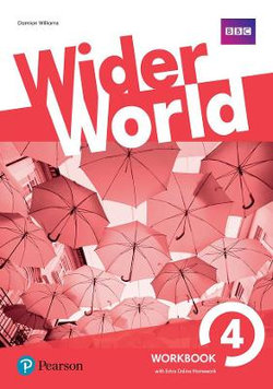 Wider World 4 Workbook with Extra Online Homework Pack