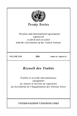 Treaty Series 3108 (English/French Edition)