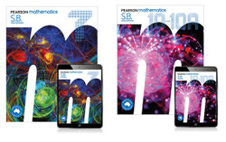 Pearson Mathematics 7 Student Book, Lightbook Starter with eBook + Pearson Mathematics 10-10A Student Book, Lightbook Starter with eBook