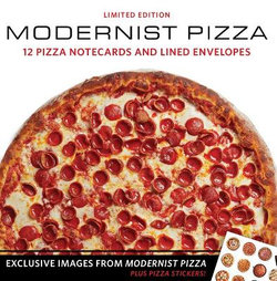 Modernist Pizza 12 Notecards & Envelopes Boxed Set