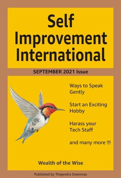 Self Improvement International: September 2021