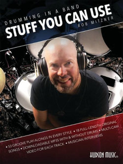 Drumming in a Band - Stuff You Can Use: Book with Online Audio and Video by Rob Mitzner