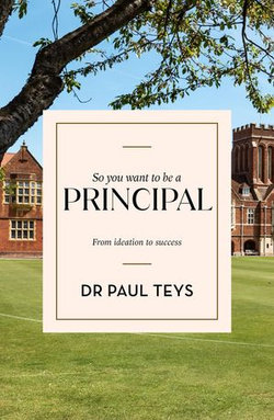 So you want to be a principal