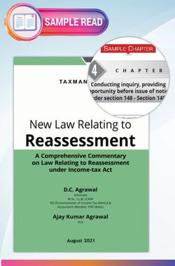 Taxmann’s New Law Relating to Reassessment