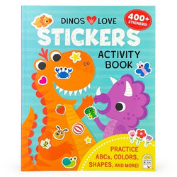 Dinos Love Stickers Activity Book