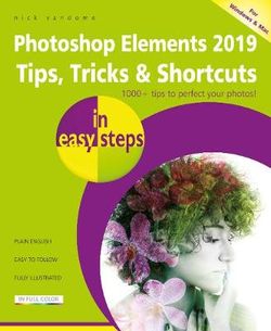 Photoshop Elements 2019 Tips, Tricks & Shortcuts in easy steps