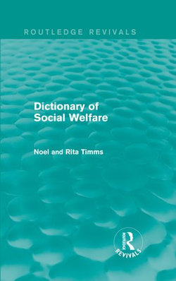 Dictionary of Social Welfare