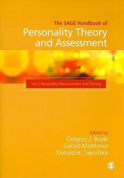 The SAGE Handbook of Personality Theory and Assessment