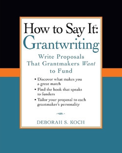 How to Say It: Grantwriting