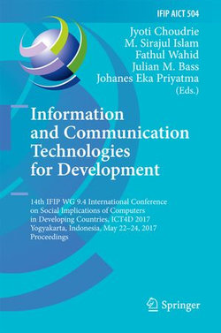 Information and Communication Technologies for Development