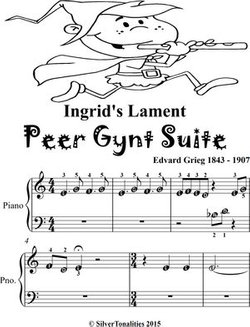 Ingrid’s Lament Peer Gynt Suite Beginner Piano Sheet Music Tadpole Edition