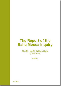 The Baha Mousa Public Inquiry Report