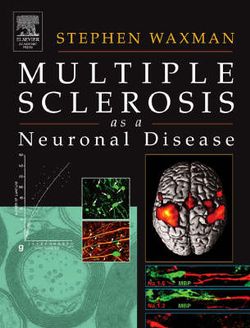 Multiple Sclerosis As a Neuronal Disease