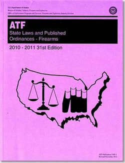 State Laws and Published Ordinances: Firearms 2010-2011