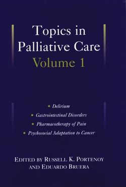 Topics in Palliative Care, Volume 1