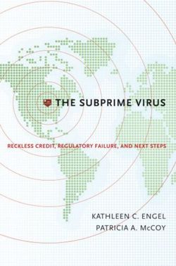 The Subprime Virus