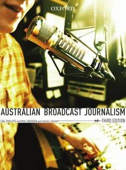 Australian Broadcast Journalism, Third Edition