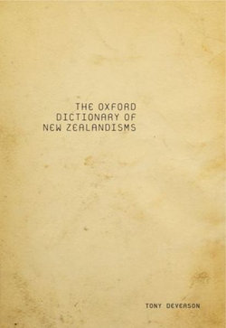 Oxford Dictionary of New Zealandisms