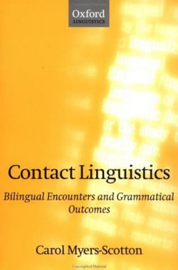 Contact Linguistics