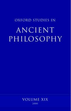 Oxford Studies in Ancient Philosophy