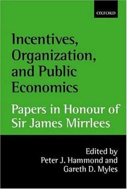 Incentives, Organization, and Public Economics