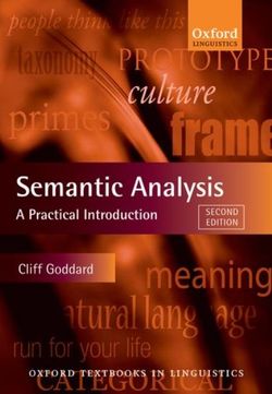 Semantic Analysis