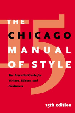 Chicago Manual of Style 15ed