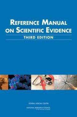 Reference Manual on Scientific Evidence