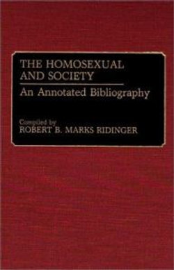 The Homosexual and Society