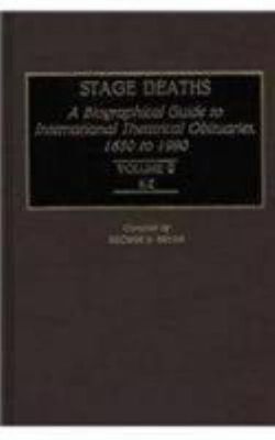 Stage Deaths [2 Volumes]