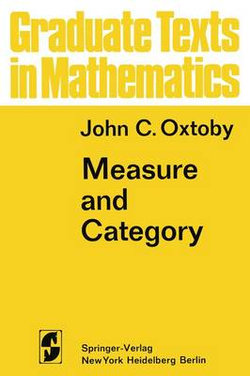 Measure and Category