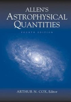 Allen's Astrophysical Quantities