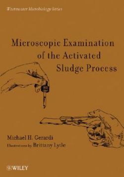 Microscopic Examination of the Activated Sludge Process