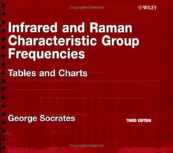 Infrared and Raman Characteristic Group Frequencies