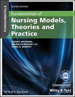 Fundamentals of Nursing Models, Theories and Practice