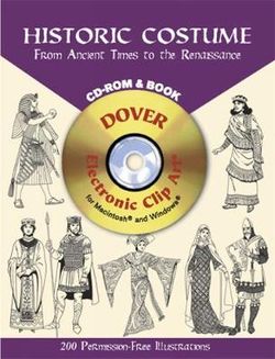 Historic Costume - CD-ROM and Book